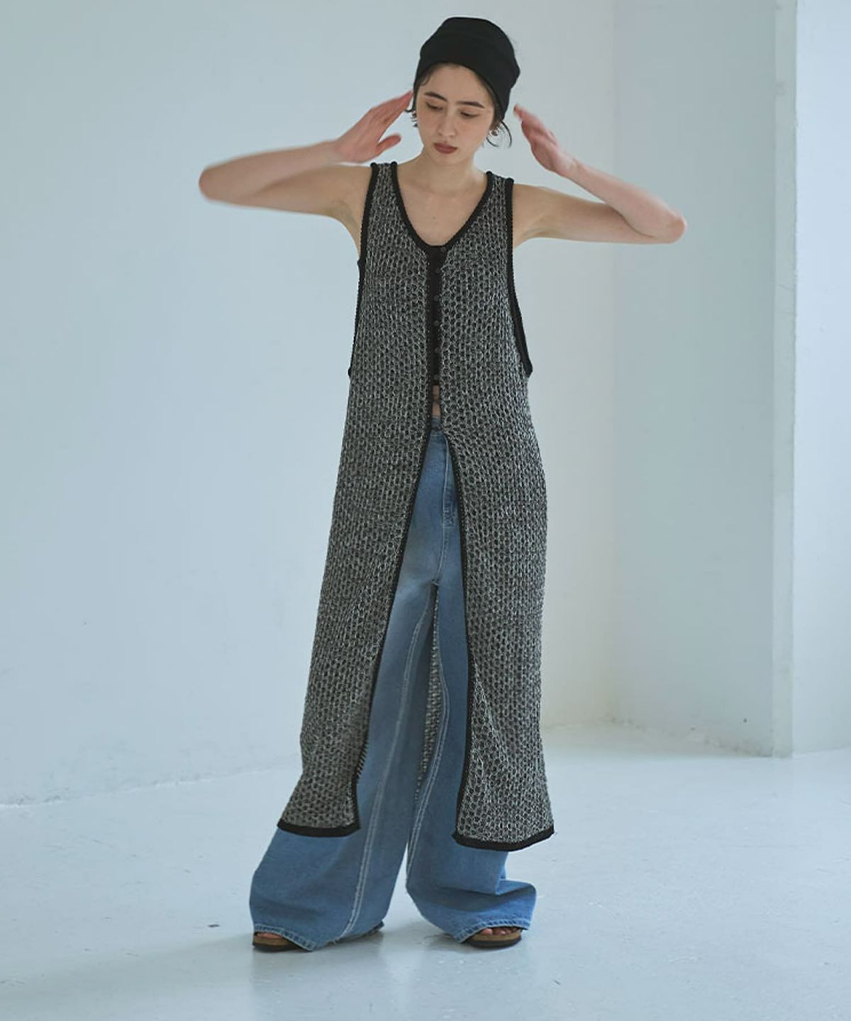 着用イメージ 165cm BLUE