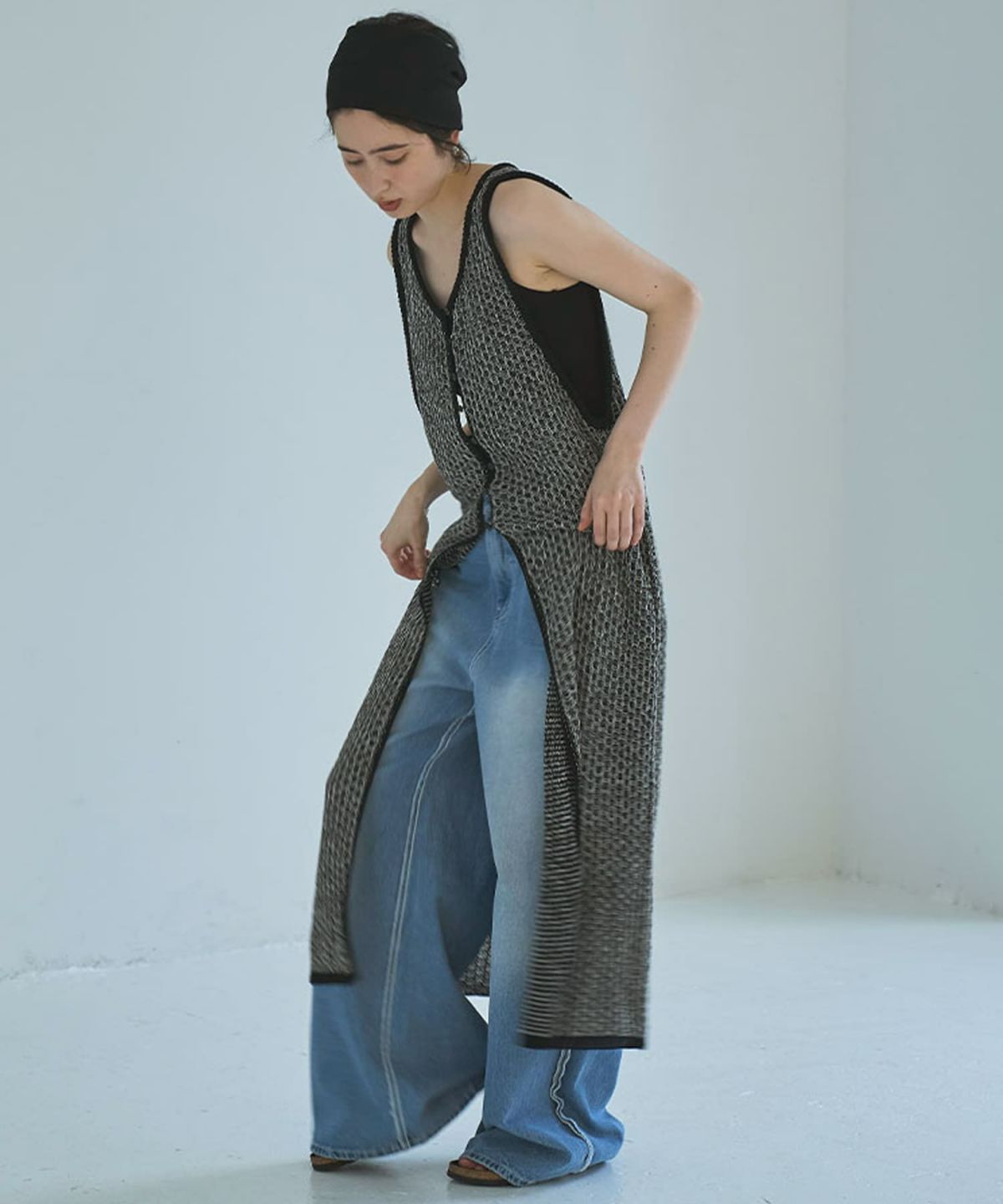 着用イメージ 165cm BLUE