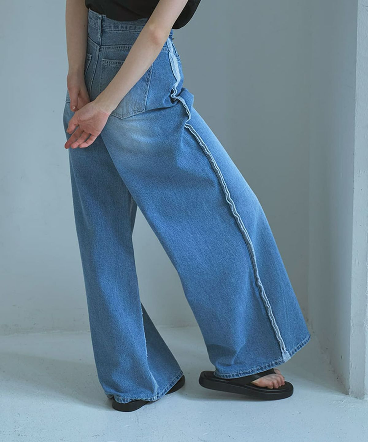 着用イメージ 165cm BLUE