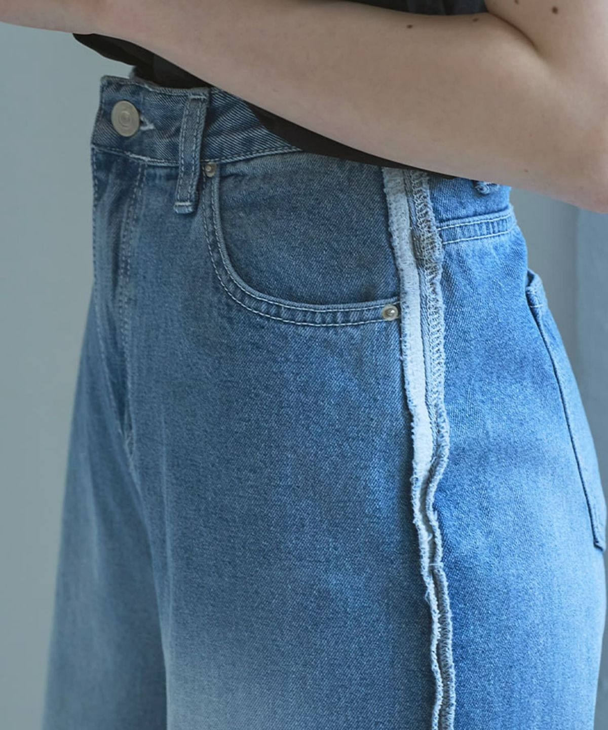 着用イメージ 165cm BLUE