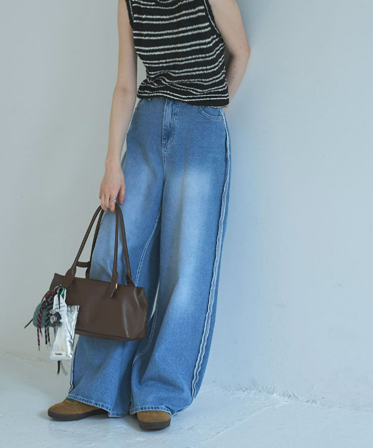 着用イメージ 165cm BLUE