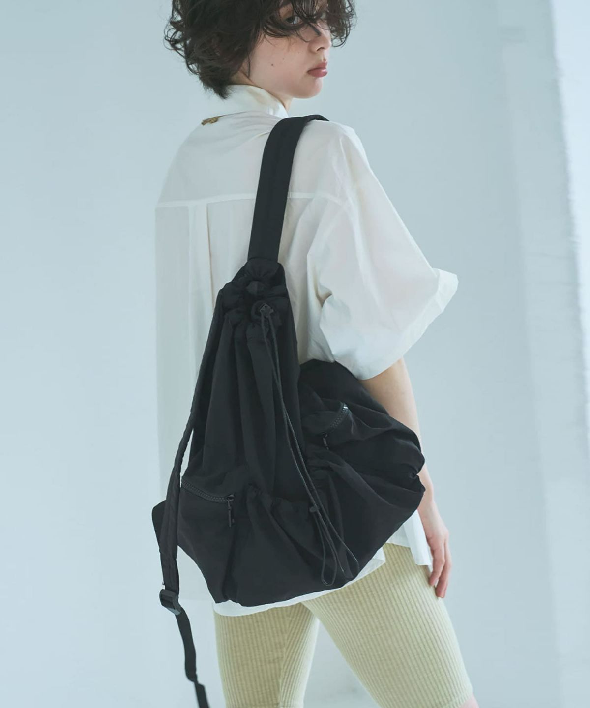 着用イメージ 165cm BLACK