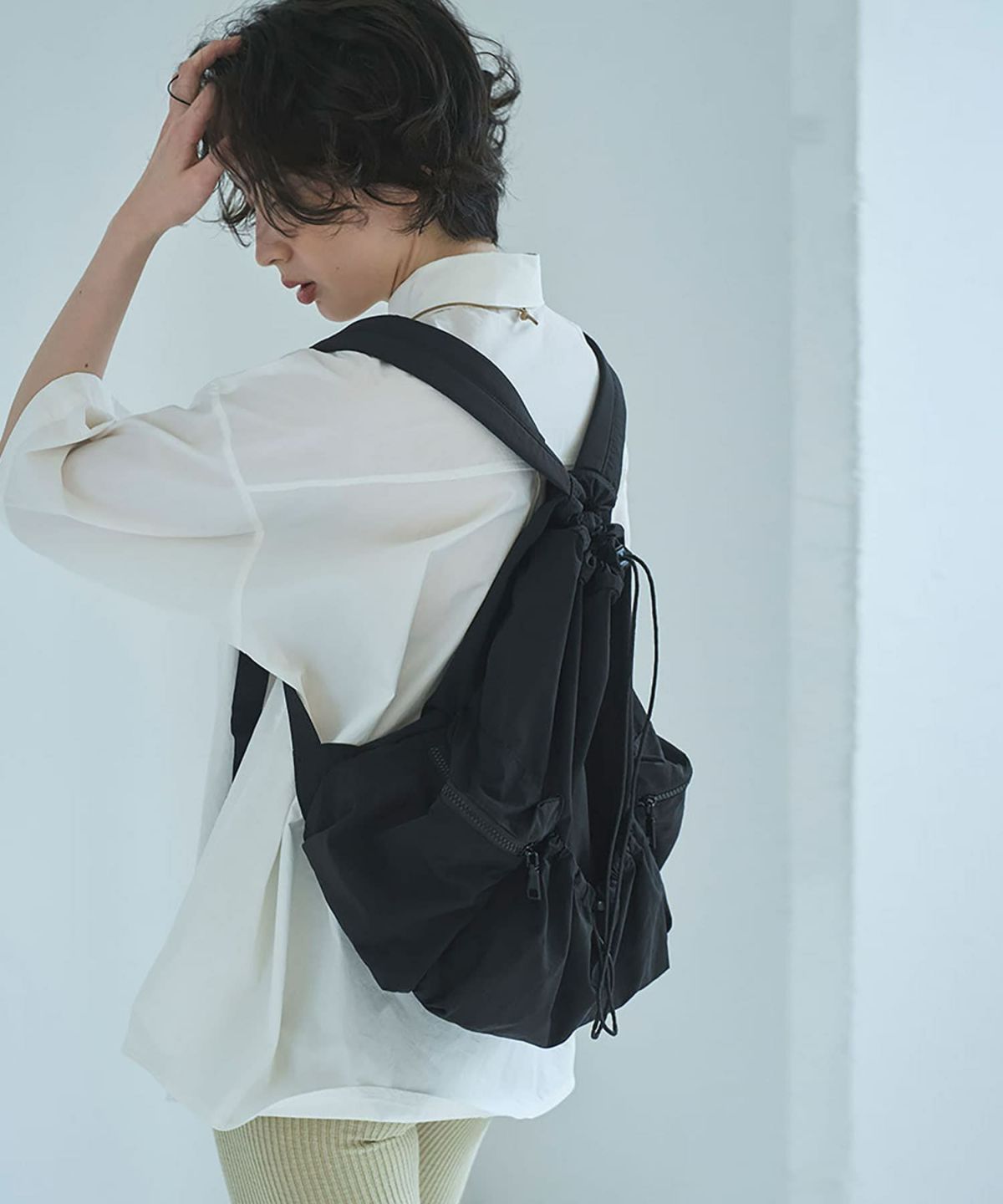 着用イメージ 165cm BLACK