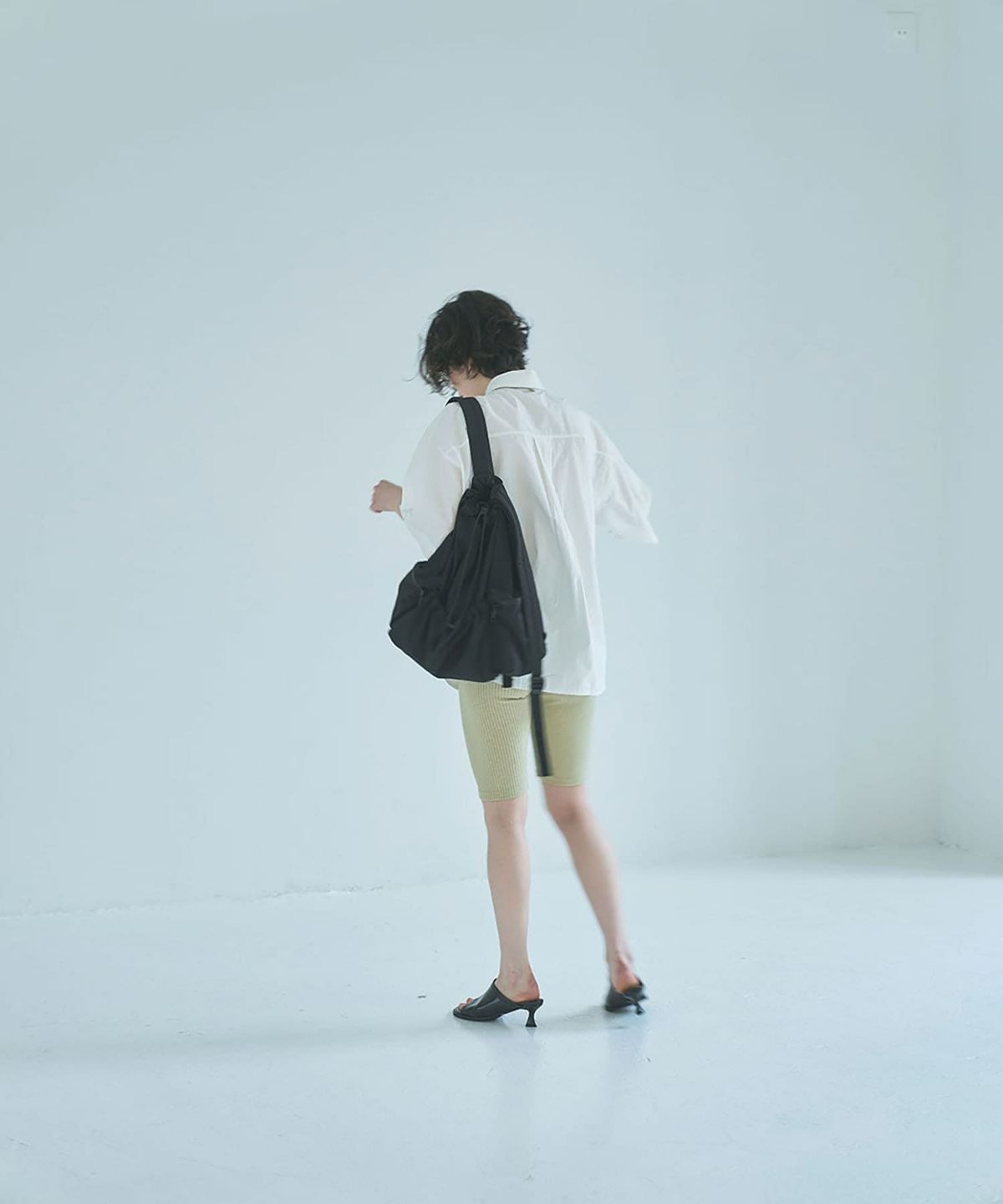 着用イメージ 165cm BLACK