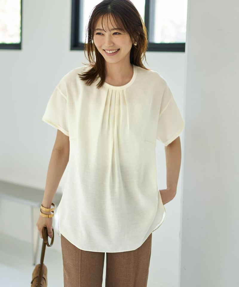 【7月購入】買いたてフルセット！1000mlライフエッセンス＆上下のフィルター LUXE】everyday半袖ブラウス | おしゃれな大人レディース