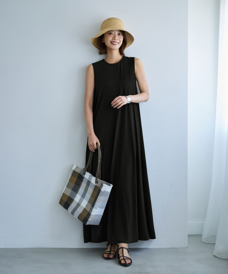 MAX MARAアウトレット●フレア ミディ丈ワンピース Max Mara MAX MARA LEISURE マックスマーラ レジャー ワンピース