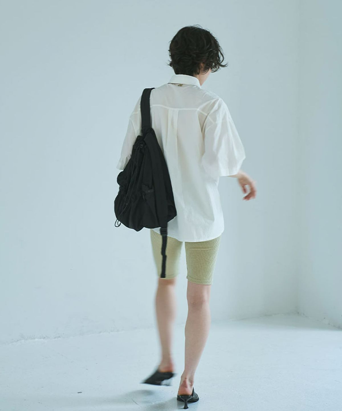 着用イメージ 165cm OFFWHITE