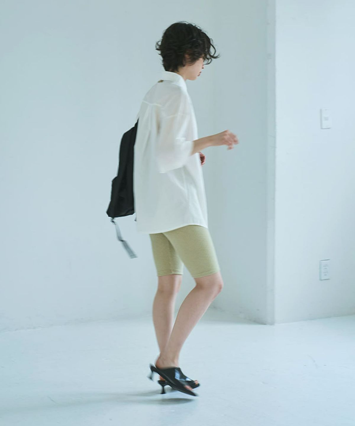 着用イメージ 165cm OFFWHITE