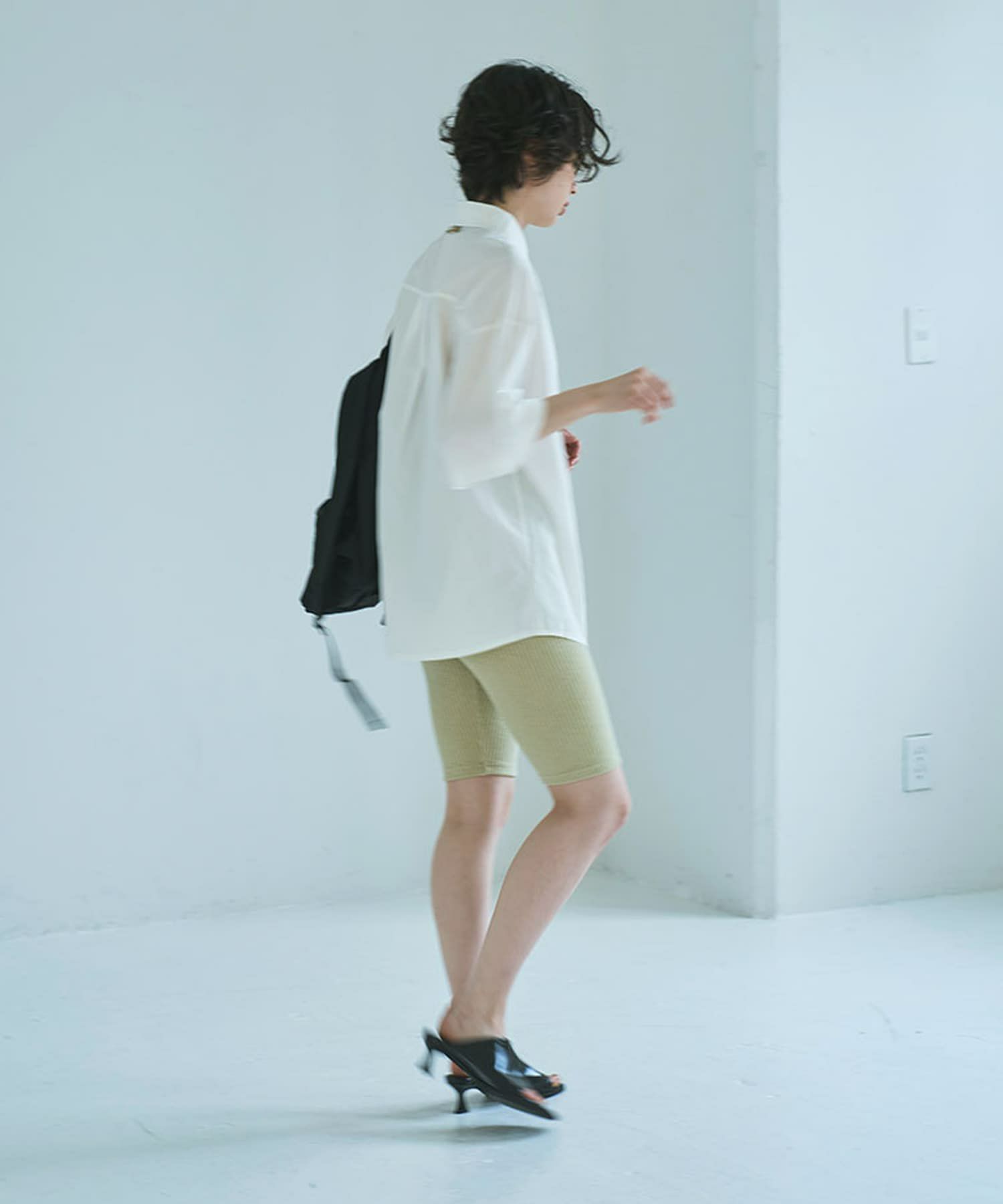 着用イメージ 165cm OFFWHITE