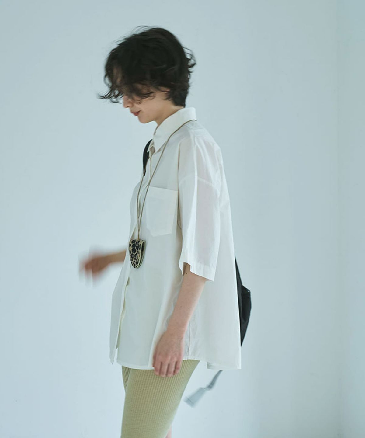 着用イメージ 165cm OFFWHITE