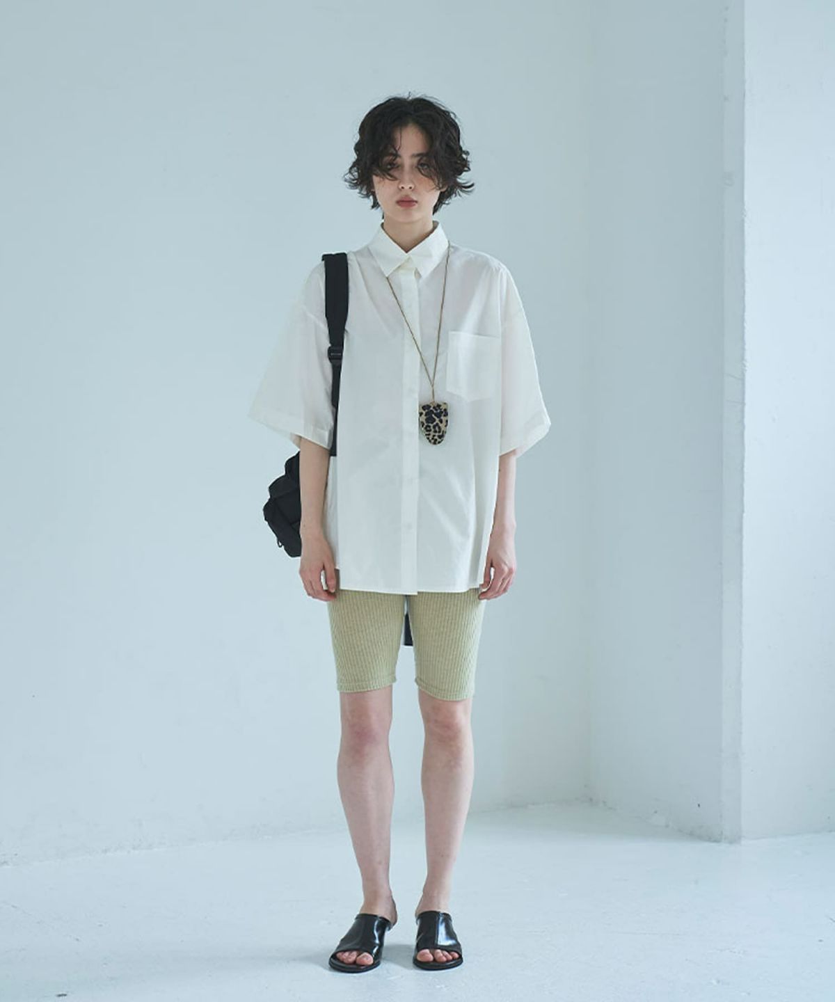 着用イメージ 165cm OFFWHITE