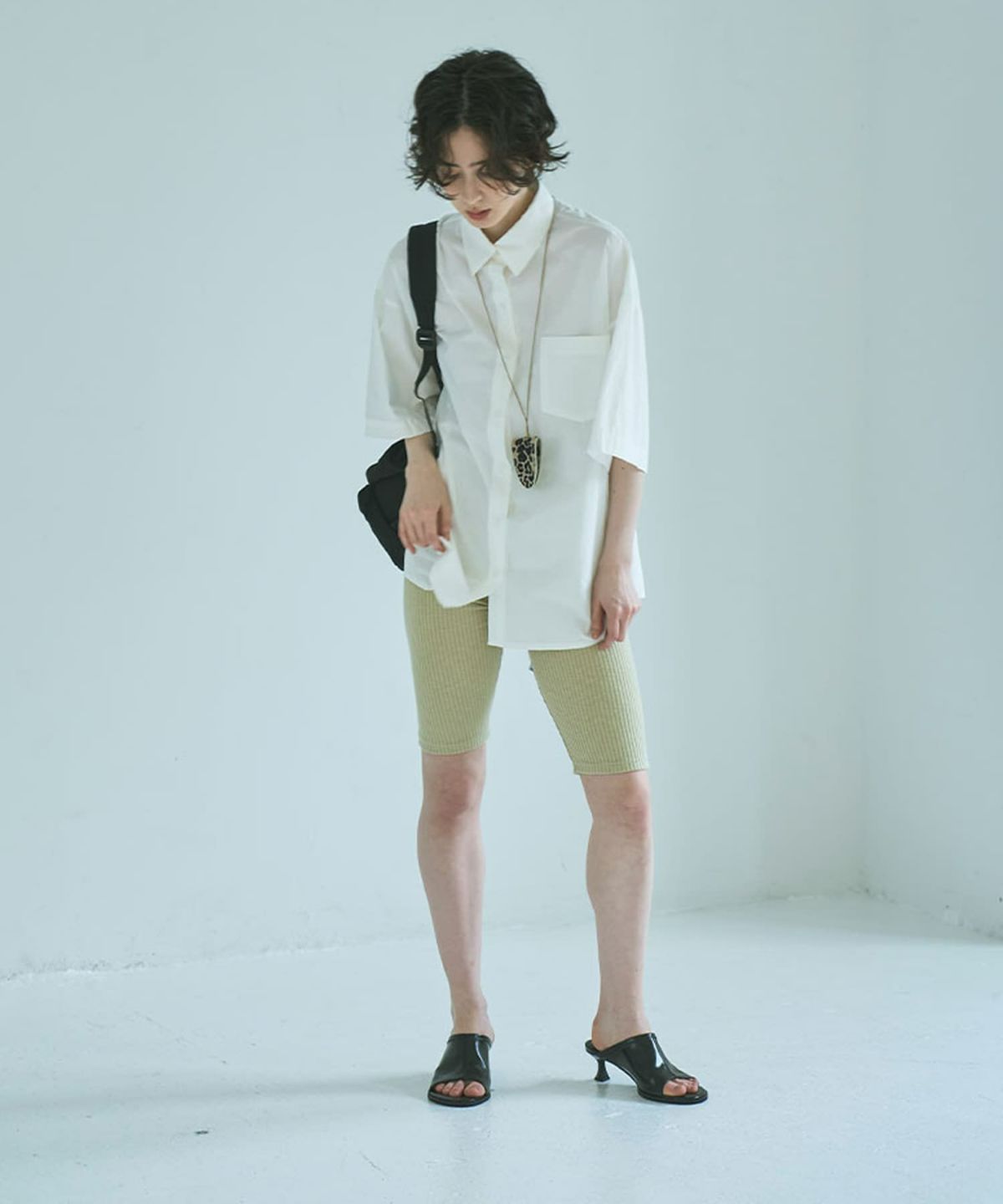 着用イメージ 165cm BEIGE