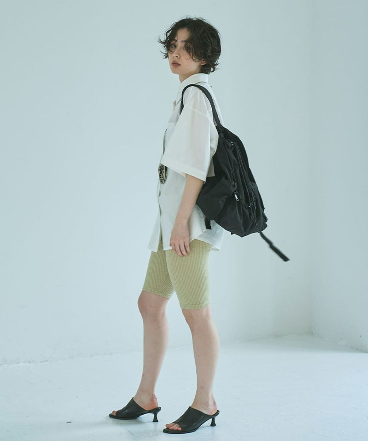 着用イメージ 165cm BEIGE