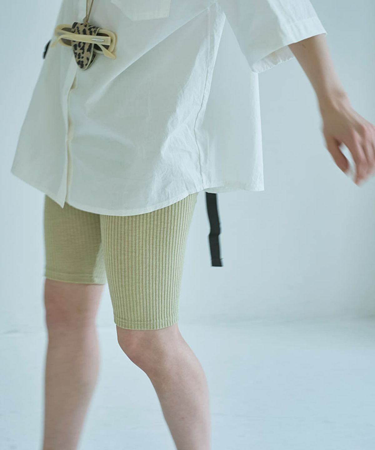 着用イメージ 165cm BEIGE