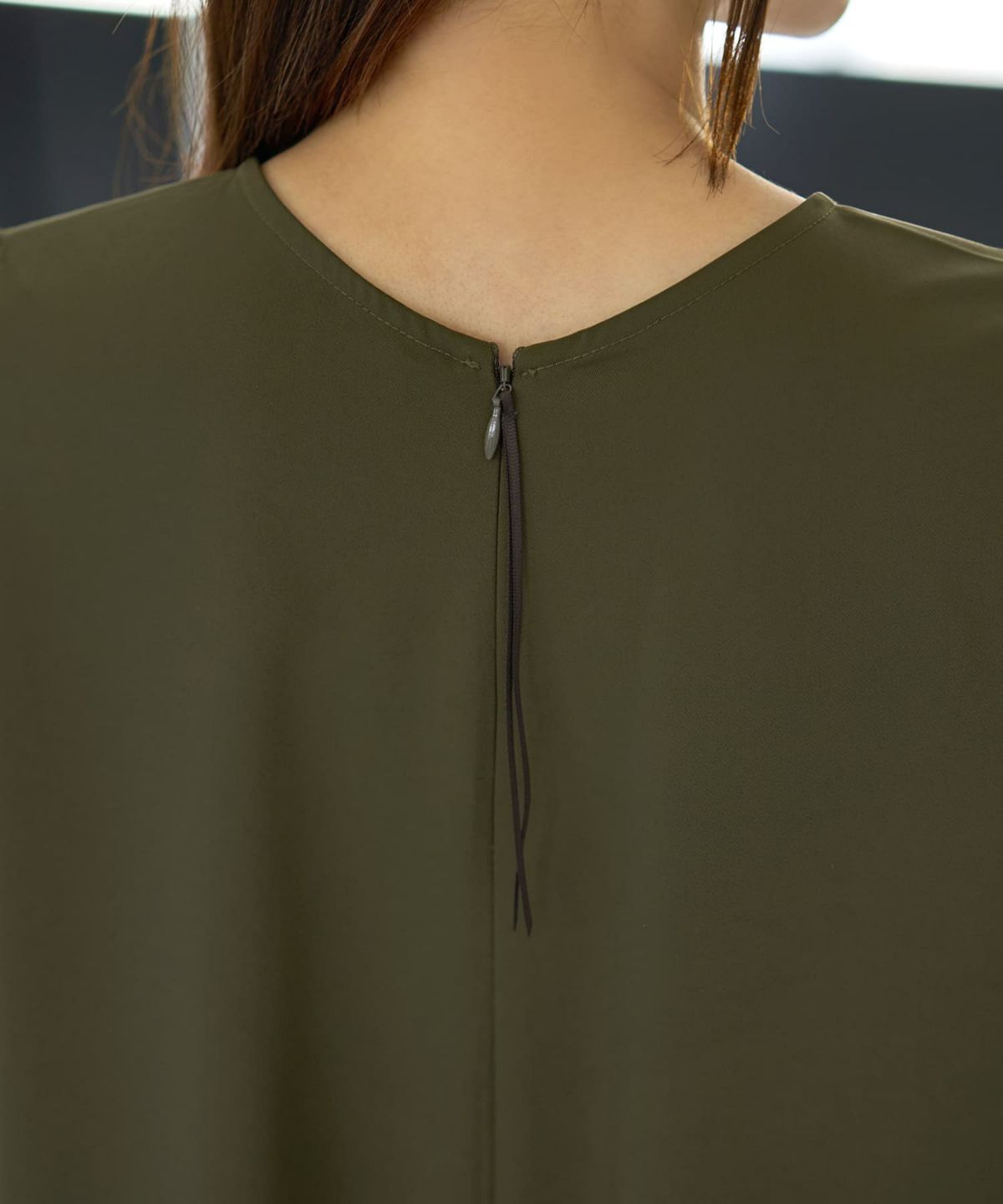 着用イメージ 166cm カーキ サイズ02