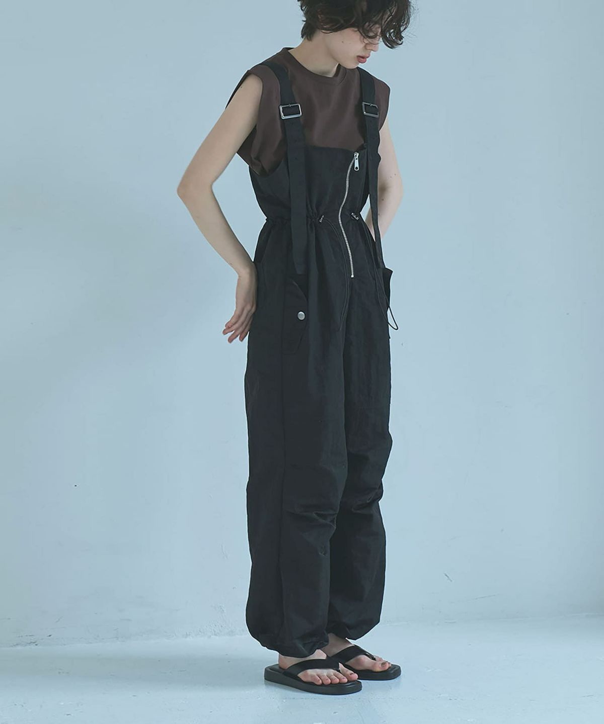 着用イメージ 165cm BLACK