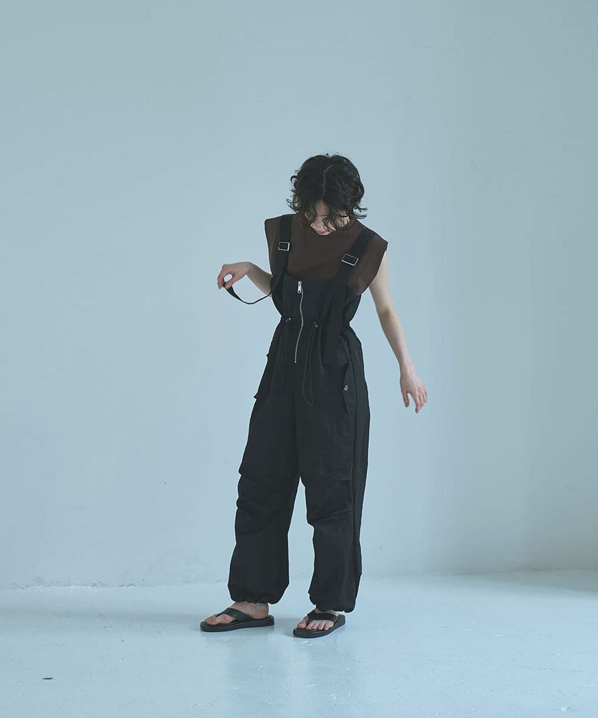 着用イメージ 165cm BLACK