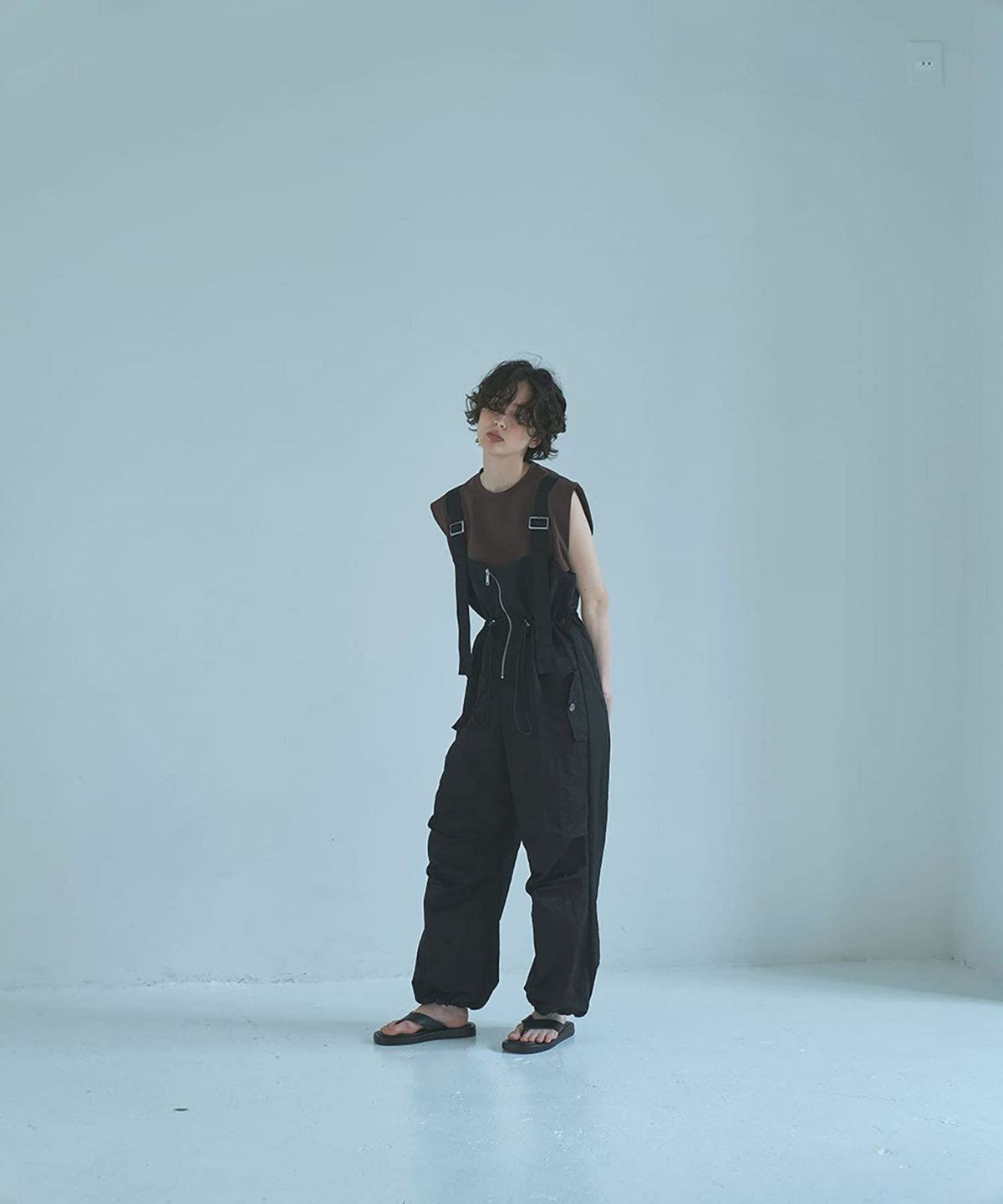 着用イメージ 165cm BLACK