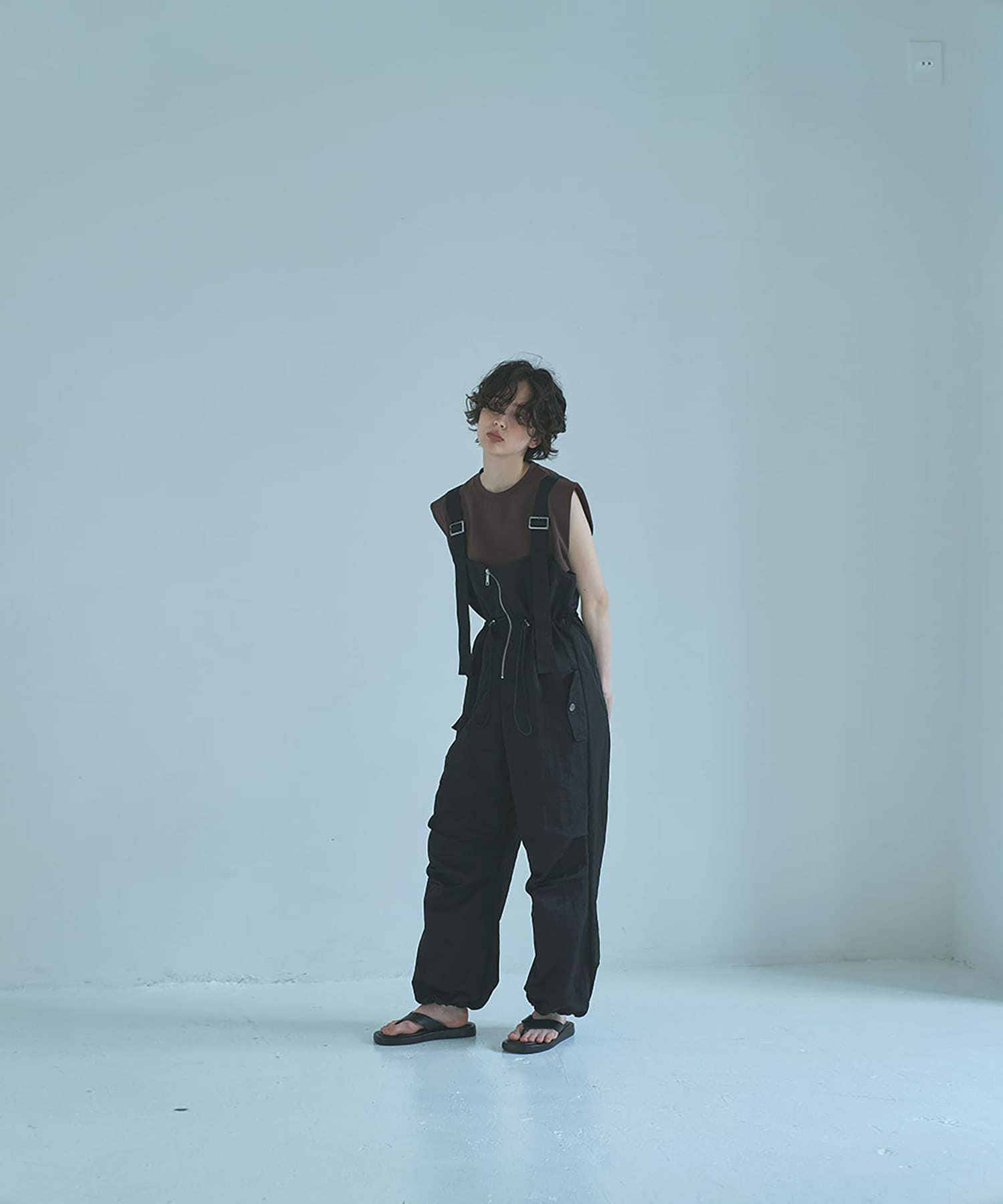 着用イメージ 165cm BLACK