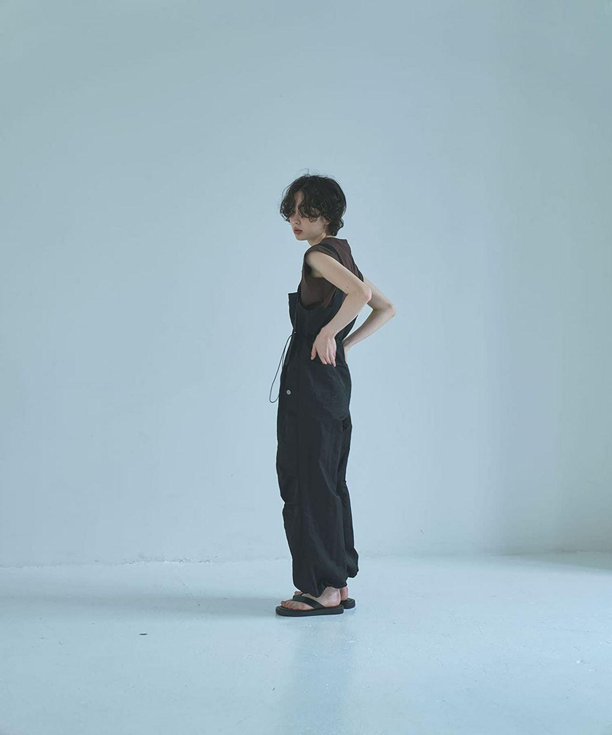 着用イメージ 165cm BLACK