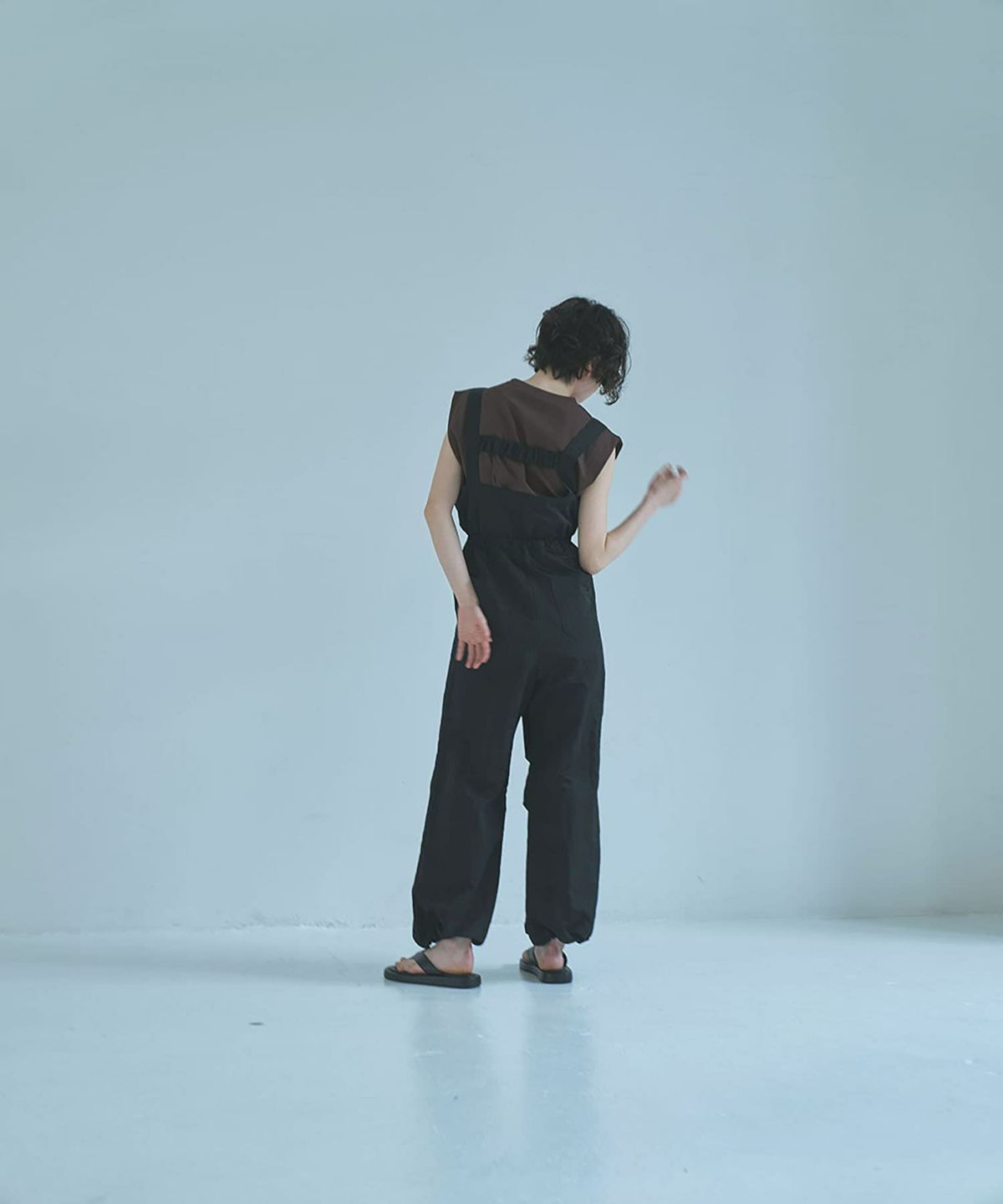 着用イメージ 165cm BLACK