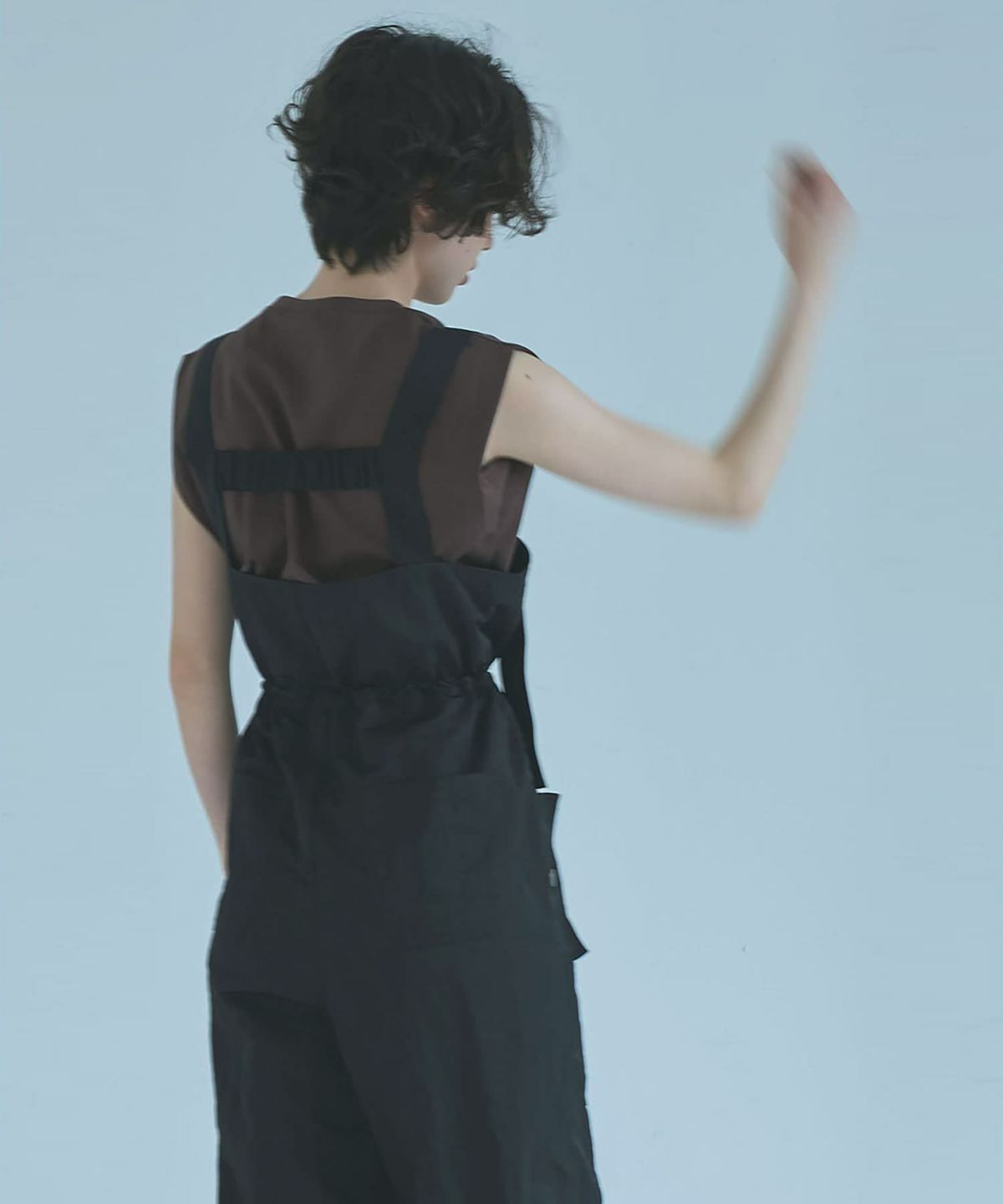 着用イメージ 165cm BLACK