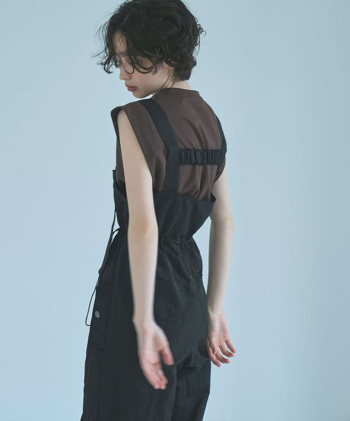 着用イメージ 165cm BLACK