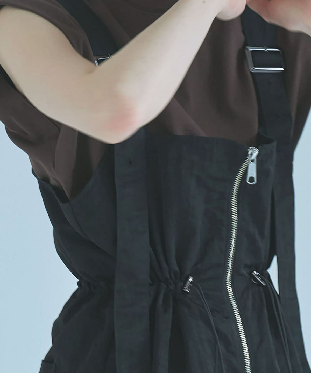 着用イメージ 165cm BLACK