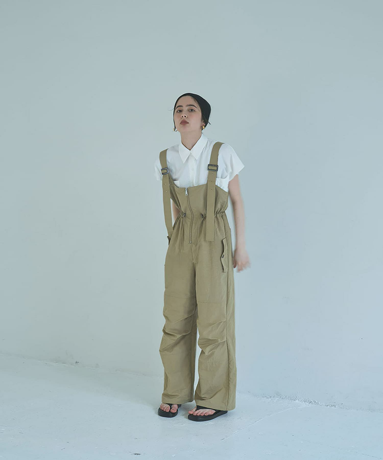 着用イメージ 165cm BEIGE