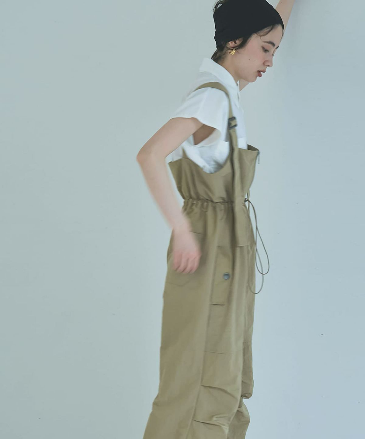 着用イメージ 165cm BEIGE