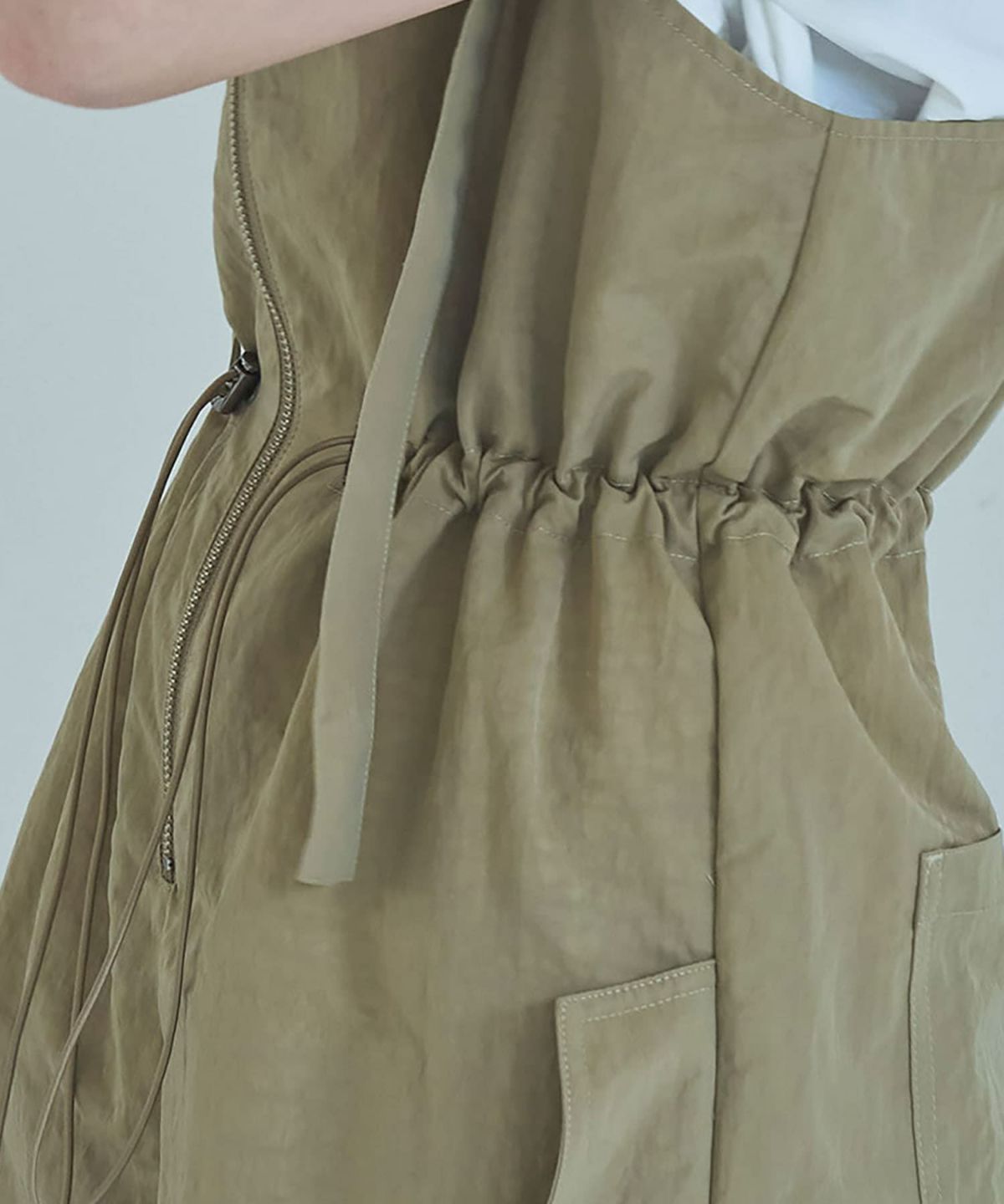 着用イメージ 165cm BEIGE