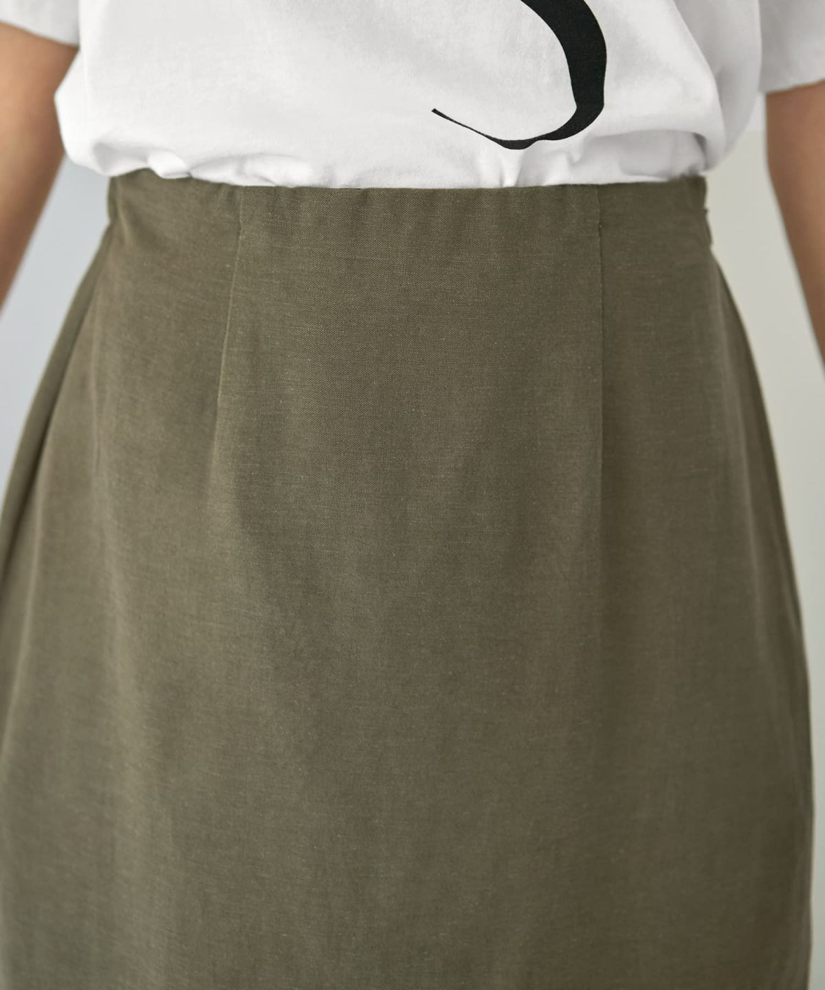 着用イメージ 166cm カーキ サイズ02