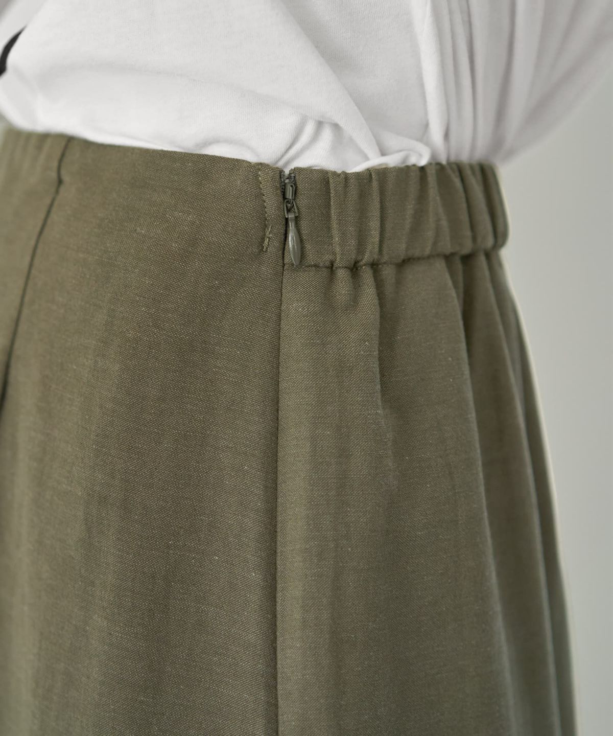 着用イメージ 166cm カーキ サイズ02