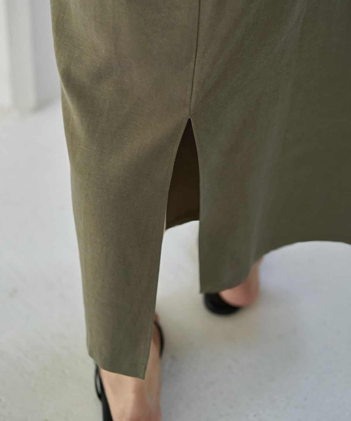 着用イメージ 166cm カーキ サイズ02