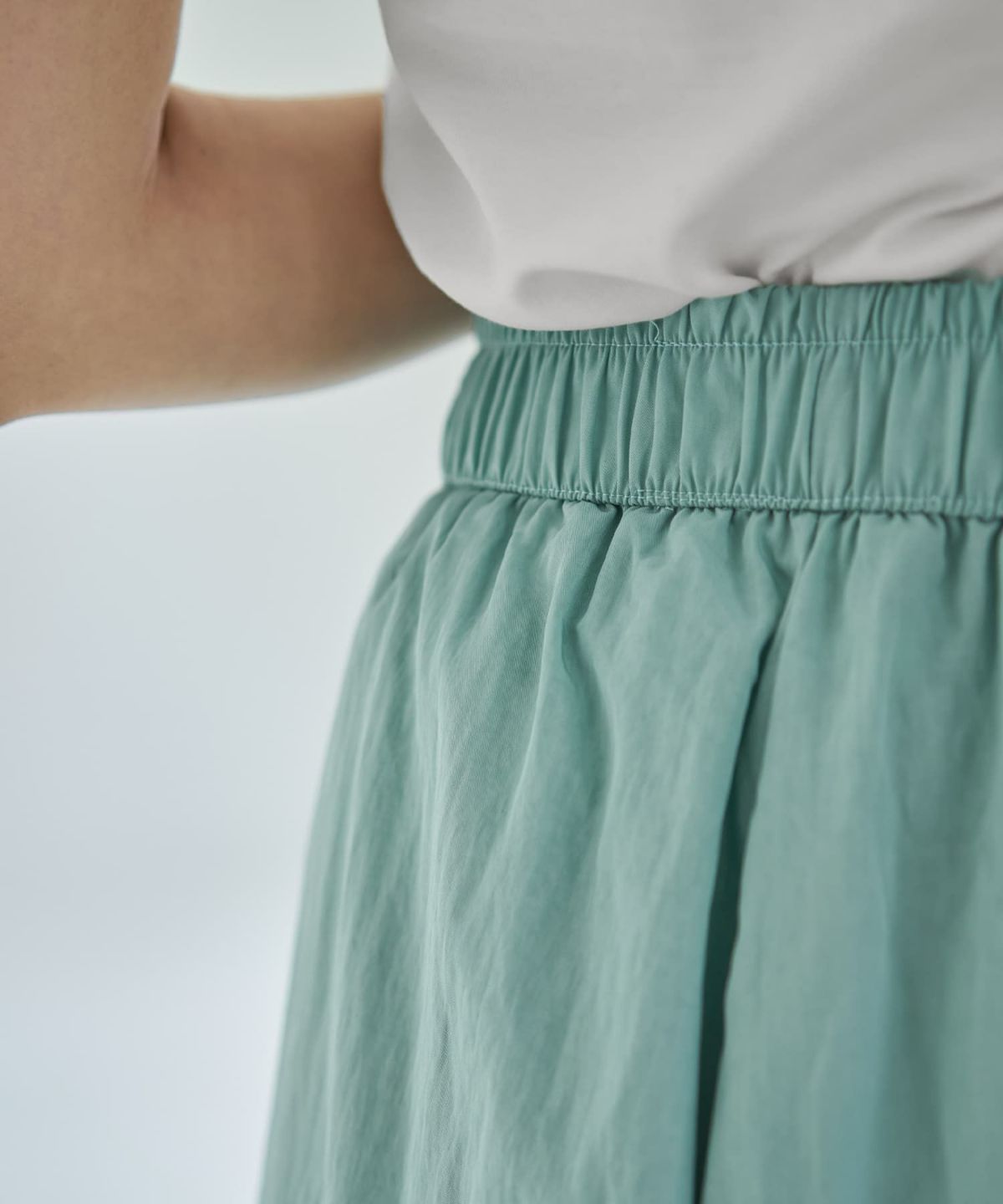 着用イメージ 166cm ダークミント