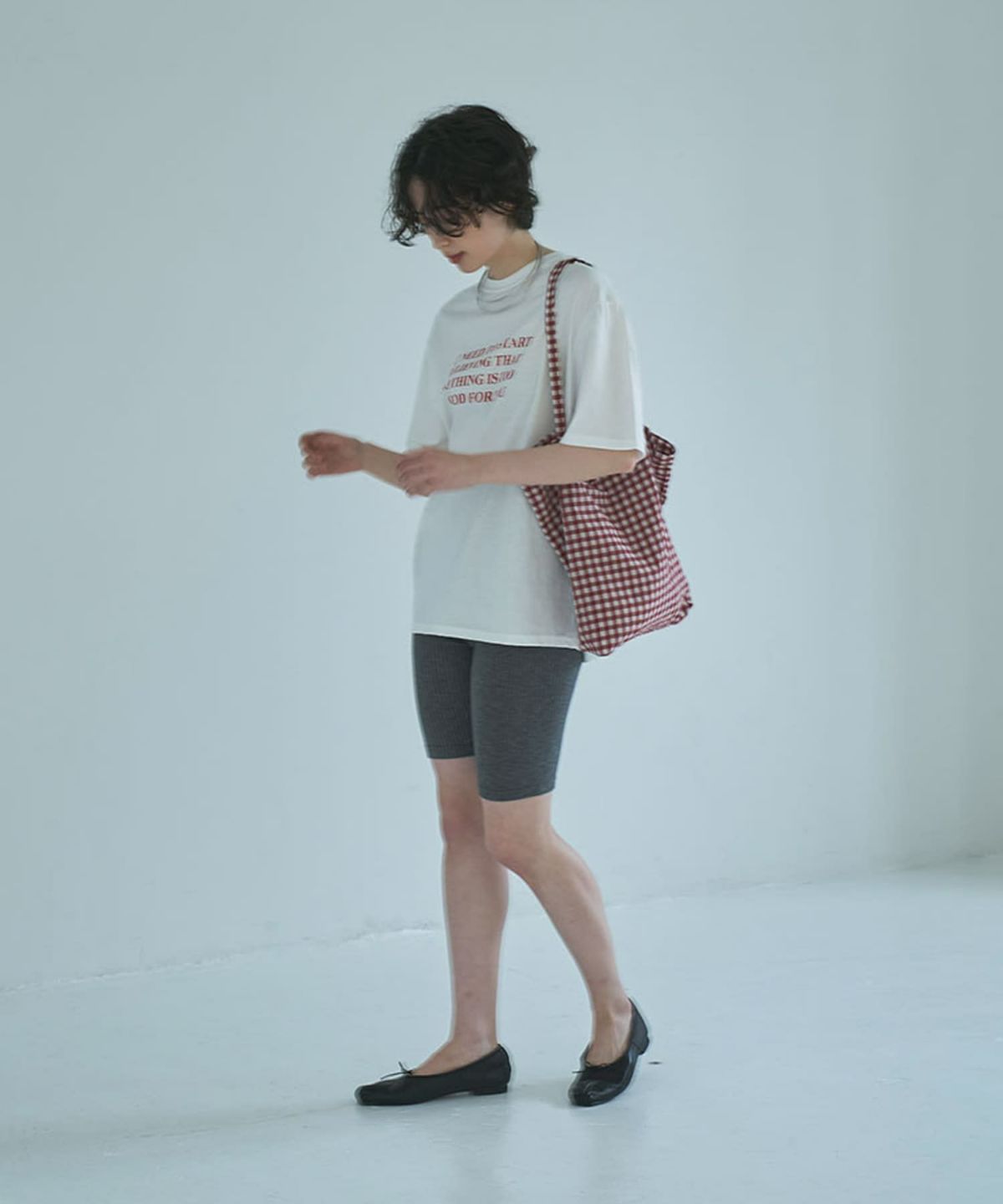 着用イメージ 165cm OFFWHITE