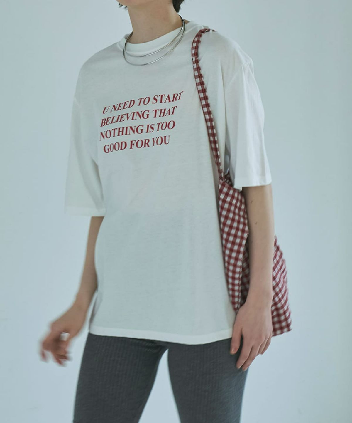 着用イメージ 165cm OFFWHITE