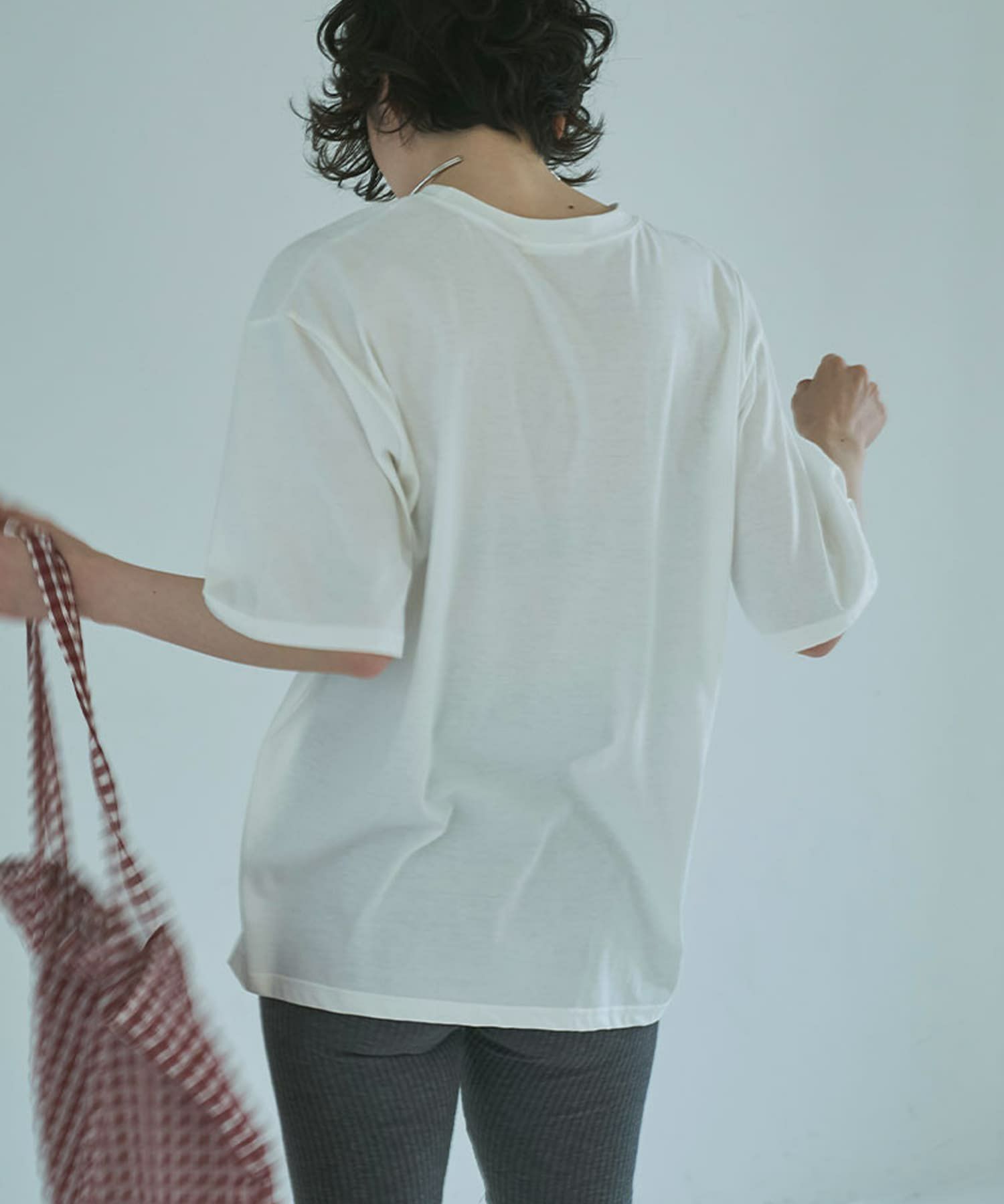 着用イメージ 165cm OFFWHITE
