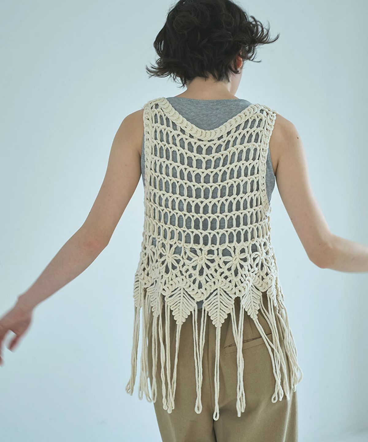 着用イメージ 165cm IVORY