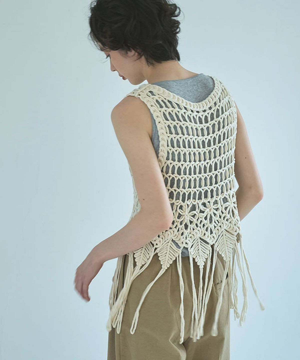 着用イメージ 165cm IVORY