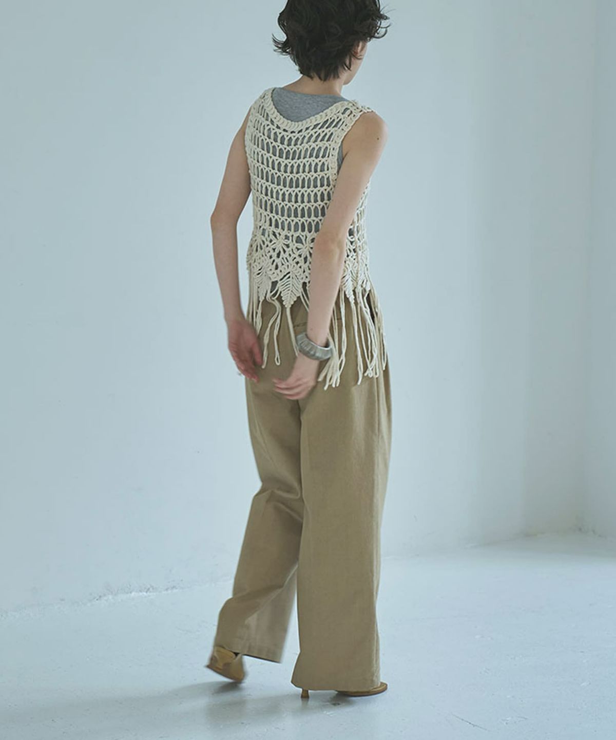 着用イメージ 165cm IVORY