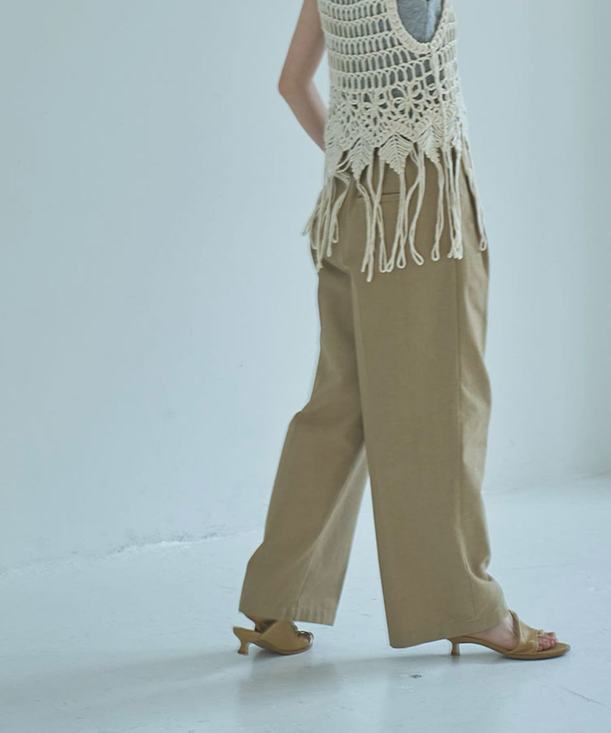 着用イメージ 165cm IVORY