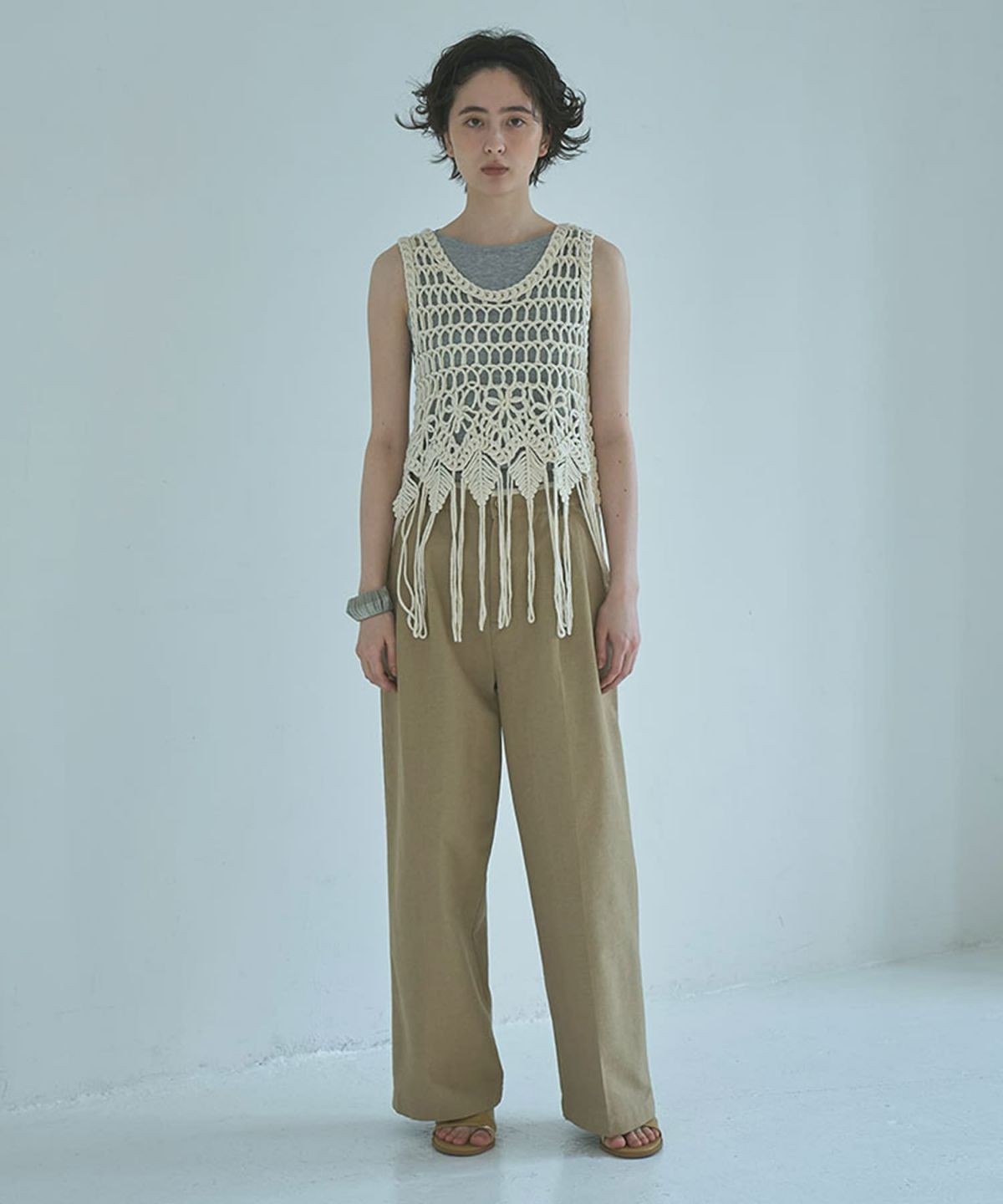 着用イメージ 165cm IVORY