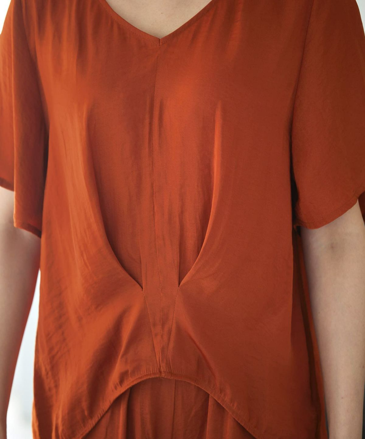 着用イメージ 168cm テラコッタ