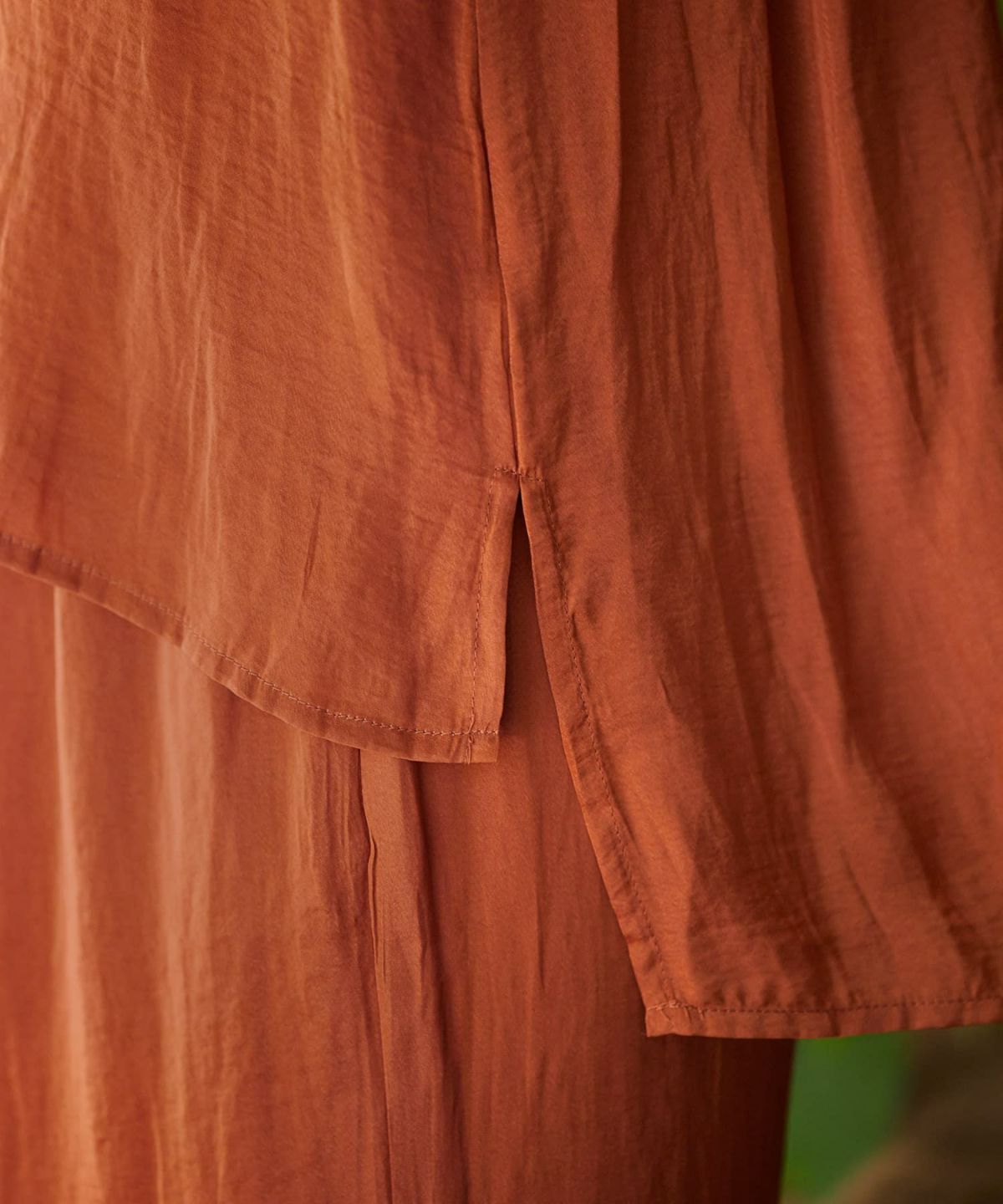 着用イメージ 168cm テラコッタ