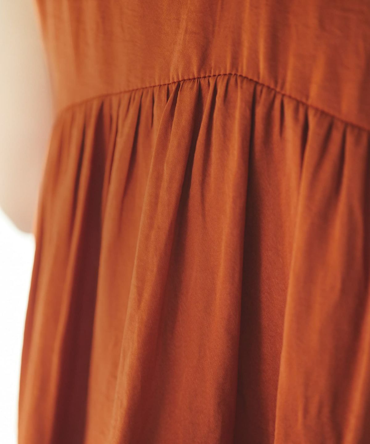 着用イメージ 168cm テラコッタ