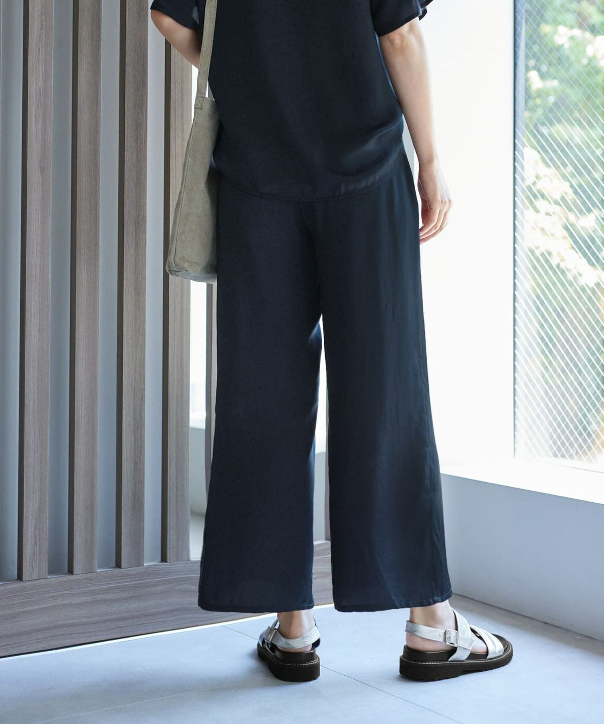 着用イメージ 168cm ネイビー 01サイズ