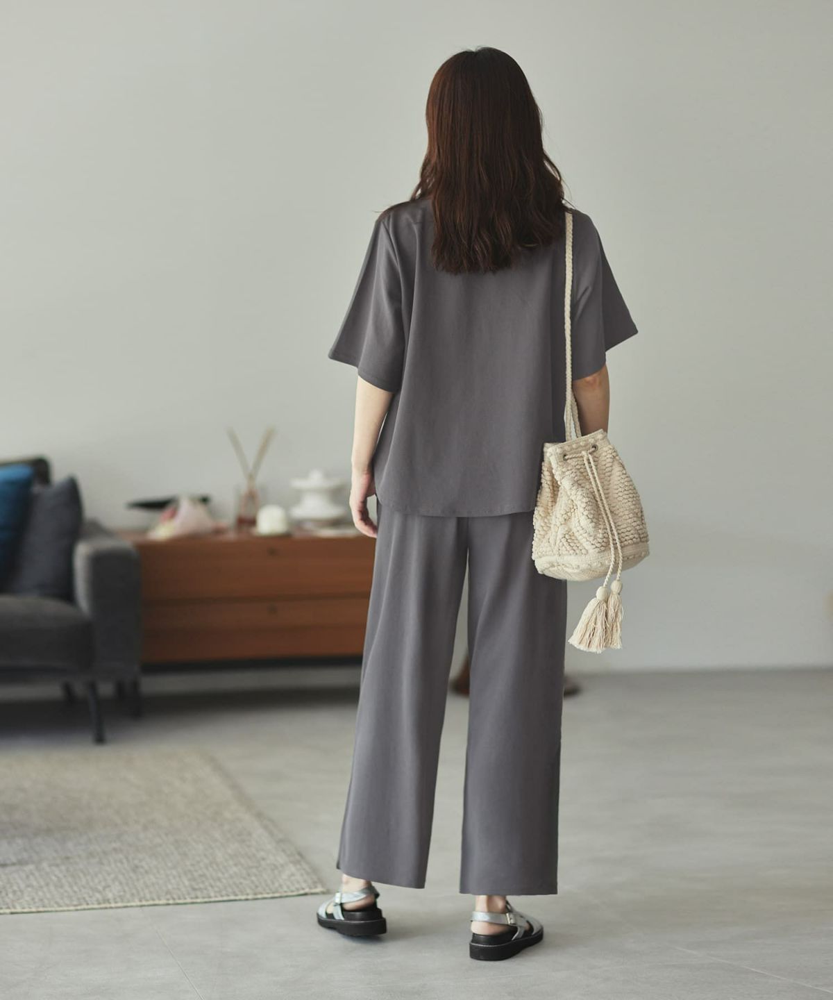 着用イメージ 168cm チャコール 02サイズ