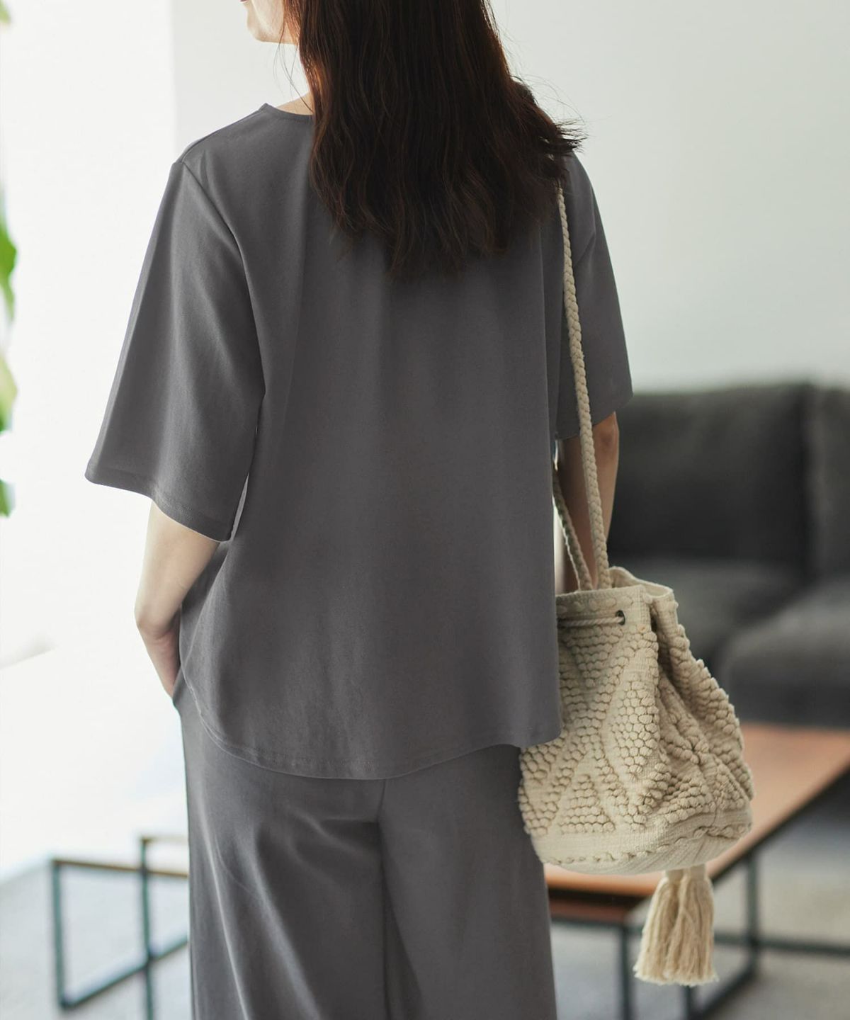 着用イメージ 168cm チャコール 02サイズ