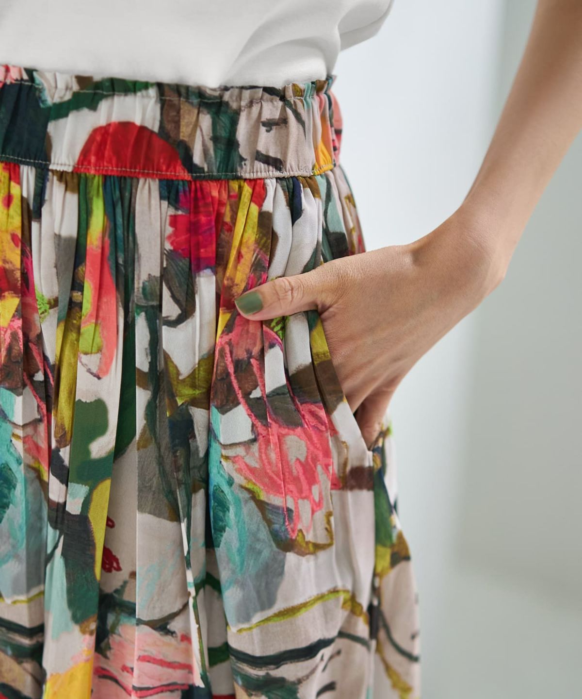 着用イメージ 167cm ホワイトミックス 02サイズ